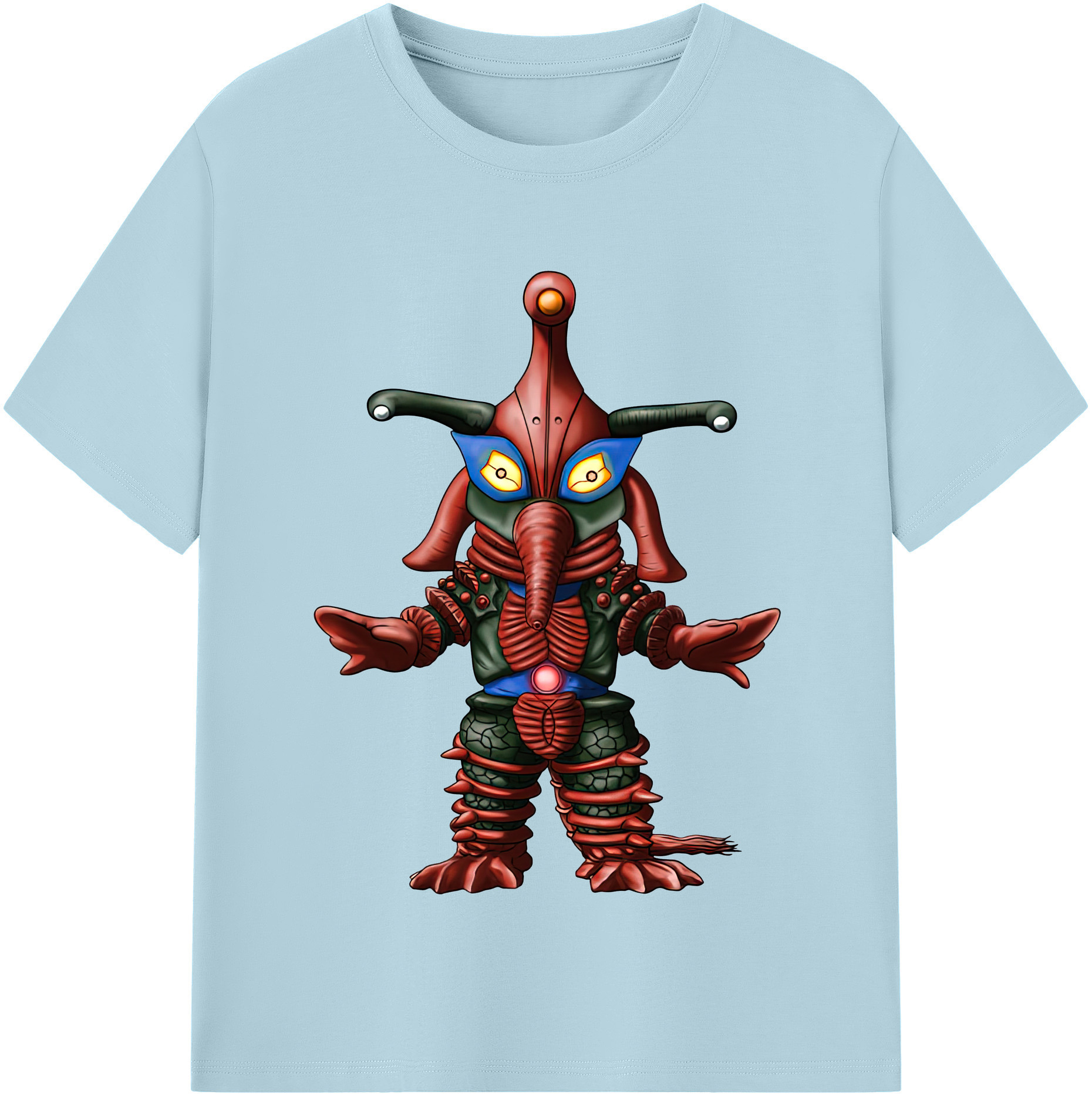 （画像用） ウルトラマン Ultraman 綿100％半袖Tシャツ（フロントプリント）